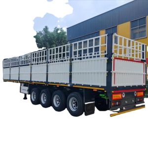 CIMC Factory Direct 4 axle Great design Fence cargo trailer