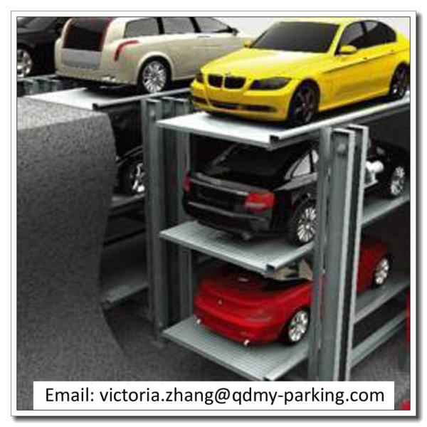 2-3 Levels Garage Car Stacking System Underground Car Parking Lift Pit Parking