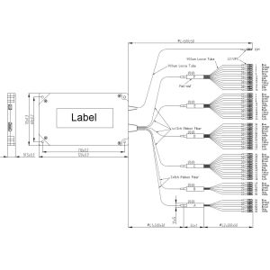 Specifications of 60ch 100GHz AAWG Module