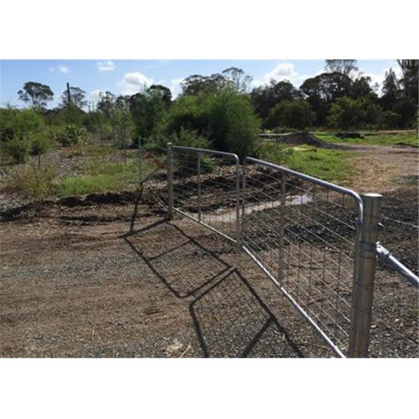 1500MM Height I Stay Farm Gate Fence With 5mm Galvanized Wire Diameter