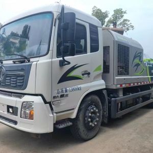 Wholesale 2022 Zoomlion ZLJ5140THBEF Used Concrete Line Pump – 100m³/h Output | 200m Vertical Reach | Low Hours (&lt;2000) | Dongfeng Chassis from china suppliers