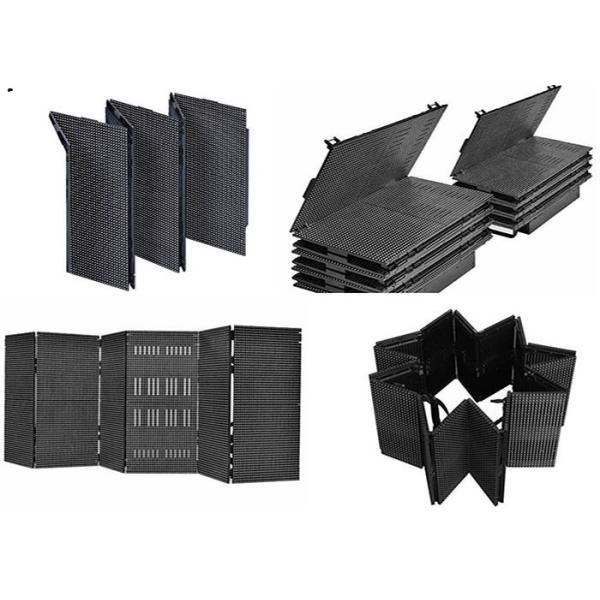 Convenient Transport and Space Saving Flexible Led Curtain Display with Foldable