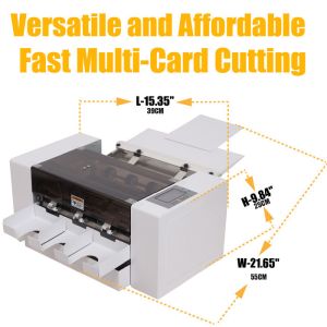 Tickets Photos Digital Card Cutter Advanced SMT Process Energy Saving