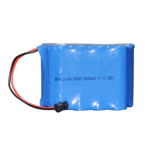 Blue Lightweight Flashlight Battery Pack Li - Ion 5400mAh 11.1V
