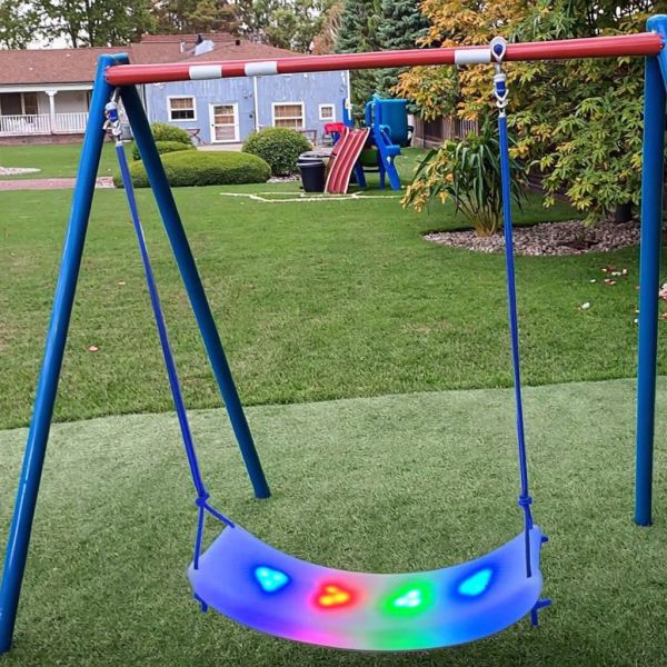 LED Indoor Kids Swing