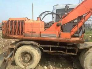 Wholesale used hitachi excavator ex160wd wheel excavator for sale EX100WD-2 Used and New Wheeled excavators For Sale from china suppliers
