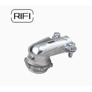 3/4 Inch Zinc Die Cast Flex Conduit To Box Straight Squeeze Connector Zinc