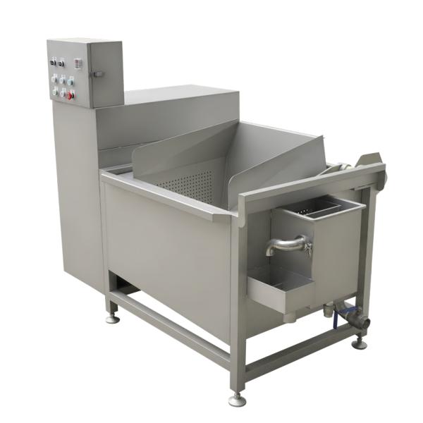 250L Single Tank Fruit And Vegetable Cleaning Machine With Full 304 Stainless Steel Body