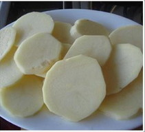 compact yam potato slicer machine MC300 stainless steel 300kg per hour 2-10mm