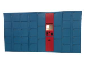 Wholesale Network Remote Control Management Luggage Lockers , Pincode Overnight Steel Storage Locker from china suppliers