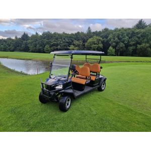 4 Seat Golf Cart With 48V Battery System Fast Charging Capability Powerful AC