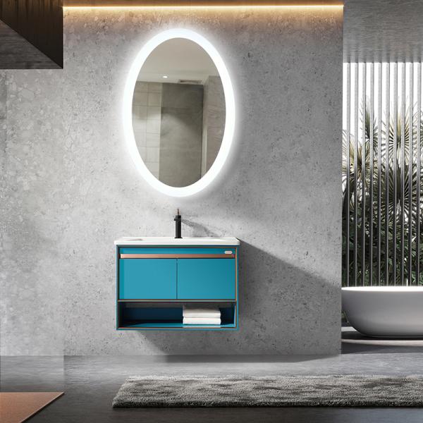 LED Digital Clock Bathroom Mirror LED Shatter Resistant Personalized Aesthetic
