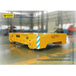 Customized Material Transfer Cart , Electric Material Handling Trolley Transfer