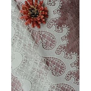 Wholesale Cutwork Cutwork Lace Fabric from china suppliers