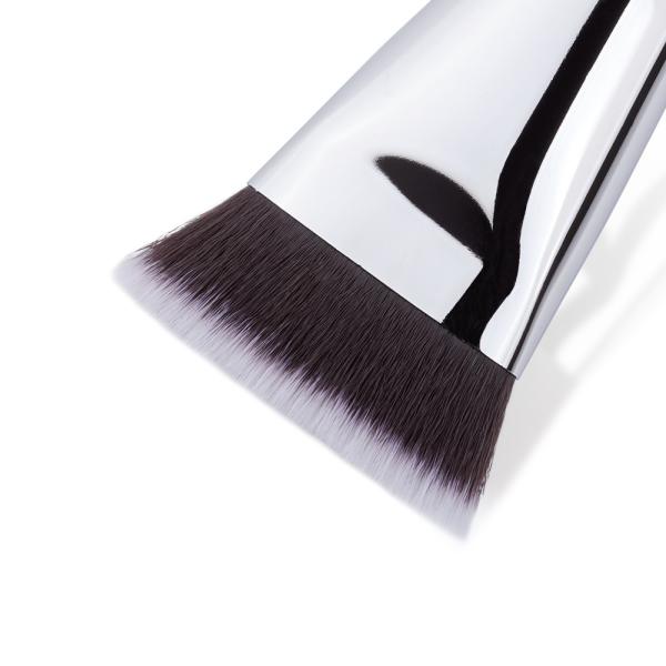Contour Resistant Bristle Individual Makeup Brushes Flat Square Shape