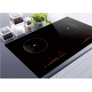 Wholesale Hotel 4400W Double Burner Induction Cooktop Touch Control from china suppliers