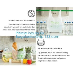 Biodegradable Compostable Garbage Bin Liners, Kitchen Bin Liner Compostable Flat