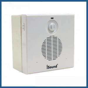 Wholesale COMER MP3 sound wall mount speaker infrared sensor safety alarm device from china suppliers