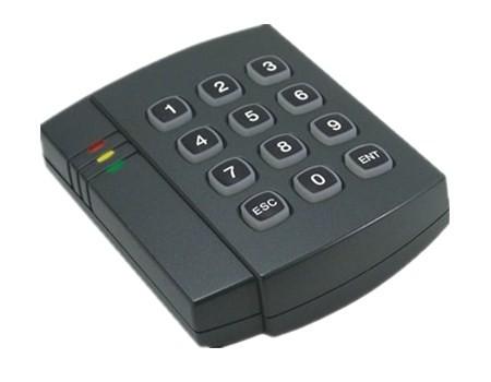 Quality 10L gate access control system rfid access control reader 10 EM4100 keychains 125KHz Card Reader For Door Access for sale
