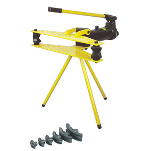 Jeteco Tools brand hydraulic hand pump operated hydraulic pipe bender CWG-2 for