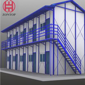 Zontop Modern Frame Cheap Easy Assemble 2 Story Steel Structure Prefab K House