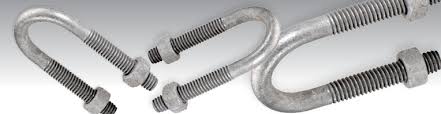 ZINC Finish Steel Strap DIN 3570 Hot Dip Galvanized U Bolts for Construction Projects