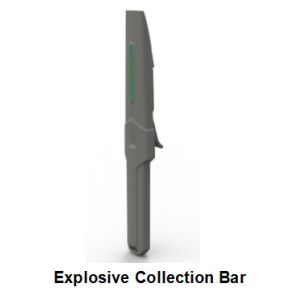 7.5w Handheld Trace Portable Explosive Detector