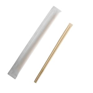 China Eco-Friendly Biodegradable Disposable Bamboo Chopsticks With Customized Full Paper Sleeve Modern Design Style for Catering on sale