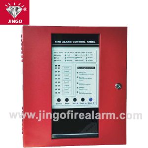 8 zones conventional fire alarm systems 24VDC control panel