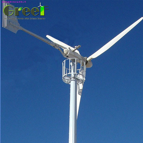 Quality Horizontal Wind Power Generator 3m/s Start Wind Speed And 5-30kW Rated Power For Industrial Energy Production for sale