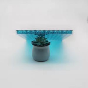 Eco Friendly X Structure Polycarbonate Sheet Multiwall 32mm UV Protection