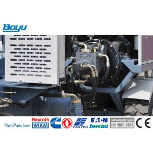 120kN Cummins Engine Transmission Line Stringing Equipment Hydraulic Puller