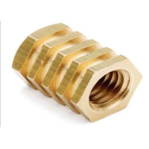 Brass Hex Nut Molded - In Threaded Inserts Nut DIN 16903 A