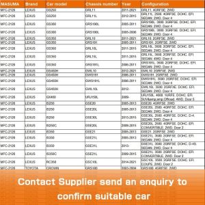 CELICA Car Model Auto Engine Systems Oil Filter Paper 04152-31020 04152-31040