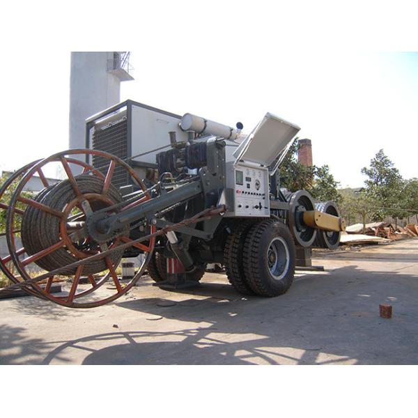 Hydraulic Cable Puller For Overhead Stringing Machine TY220 Max Intermittent Pull 220kN