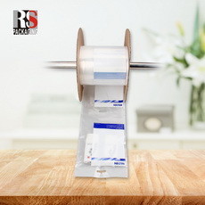 Flat Opened LDPE Auto Bag Heat Seal With Electrical Switches