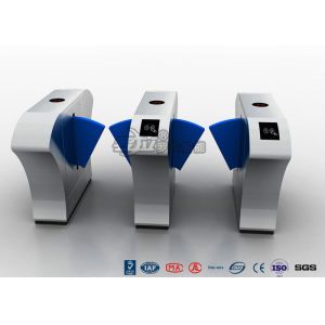 Intelligent Retractable Flap Barrier Gate Controlled Access Turnstiles 550mm