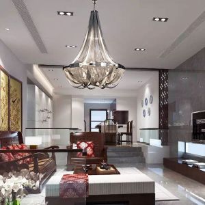 Decorative lamp chain for chandeliers & fixtures for indoor home lighting (WH-CC