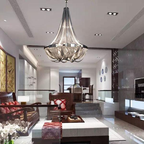 Decorative lamp chain for chandeliers & fixtures for indoor home lighting (WH-CC