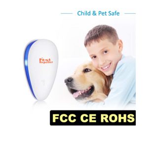 Blue light Ultrasonic Insect Repellent new key clip electronic repeller