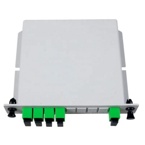 Fiber Optical PLC Splitter in ABS Box for FTTH SC/UPC 1x2 1x4 1x8 1x16 Network Device