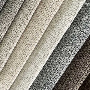 Textured Dot Sofa Suede Fabric Fade Proof Polyester Blend 19 Colors 145cm