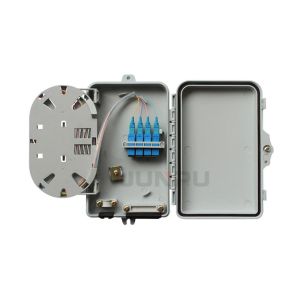 4 Core Optical Fiber Distribution Box ABS Material