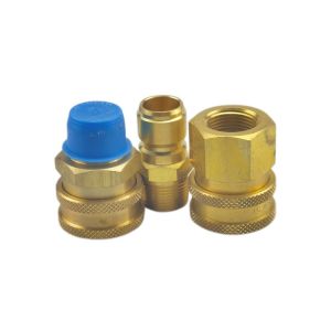 NBR Male End Connections Straight Through Coupler