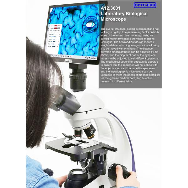 OPTO EDU A12.3601 Trinocular Biological Binocular Microscope Laboratory