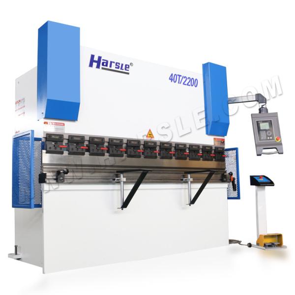 Quality HARSLE WC67K-40T/2200 NC hydraulic press brake with DA41S system for sale