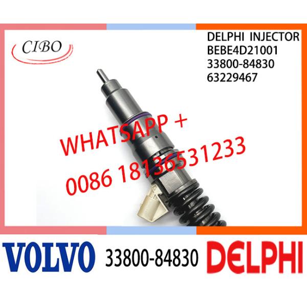 33800-84830 BEBE4D21001 63229467 Fuel engine Diesel Injector 33800-84830 BEBE4D21001 63229467 E3.18 for HYUNDAI H ENGINE