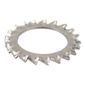 Star Countersunk Internal External Tooth Lock Washer DIN 6797 A Spring Steel