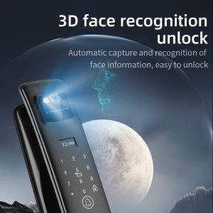 Qleung S958Max 3D Face Recognition Video Intercom Automatic Lock Fingerprint