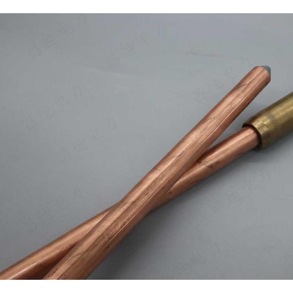 Quality Threaded Ground Rods Earth Rod 16mm M8 Grounding Earthing System for sale